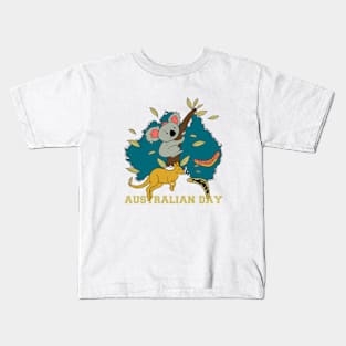 Celebrate Australian Day Kids T-Shirt